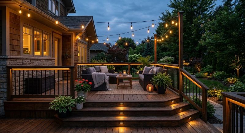 Deck Lights Installation in Provo, UT