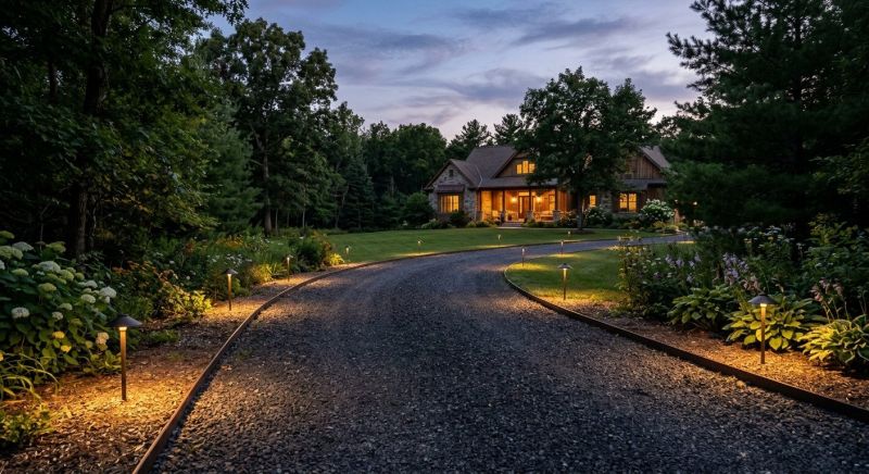 Driveway Lighting Installation in Orem, UT