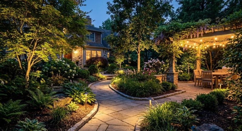 Garden Lighting Installation in Prescott Valley, AZ