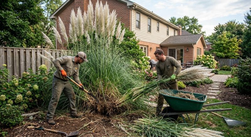 Pampas Grass Control in Aiken, SC
