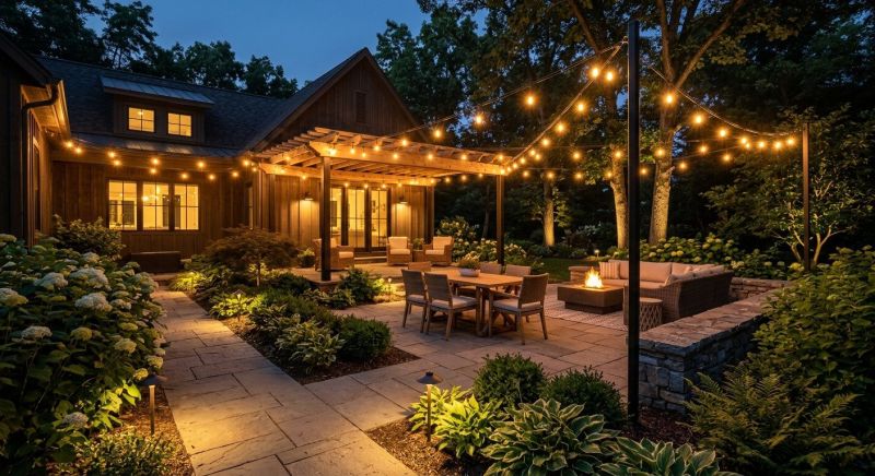 Patio Lights Installation in Provo, UT