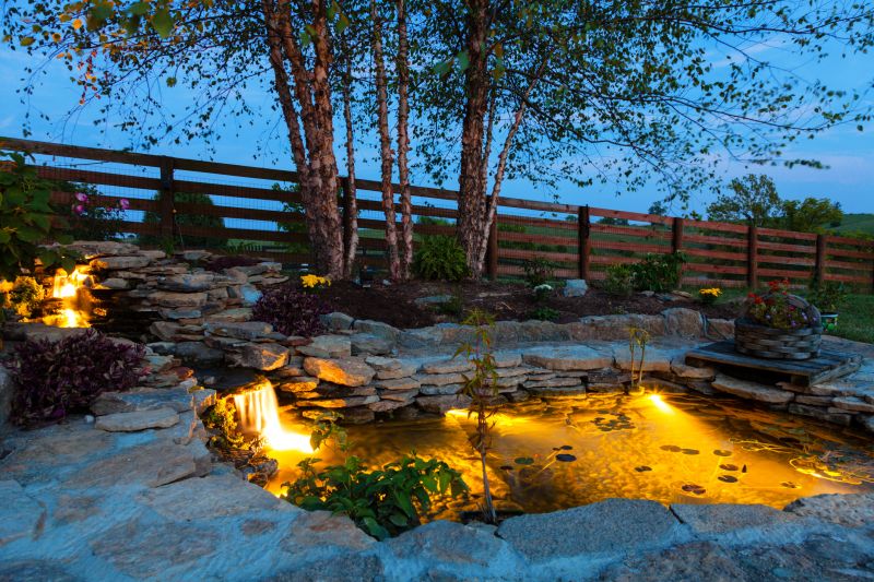 Pond Lighting Installation in Utah County, UT