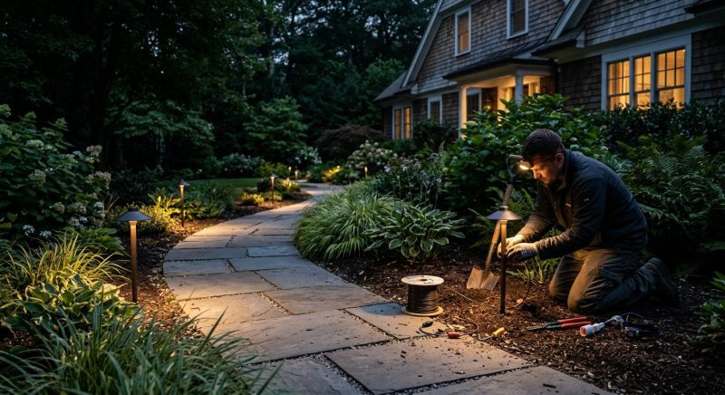Step Lighting Installation in Utah County, UT