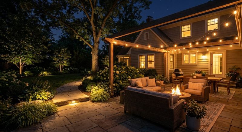 Backyard Lighting Service in Prescott Valley, AZ
