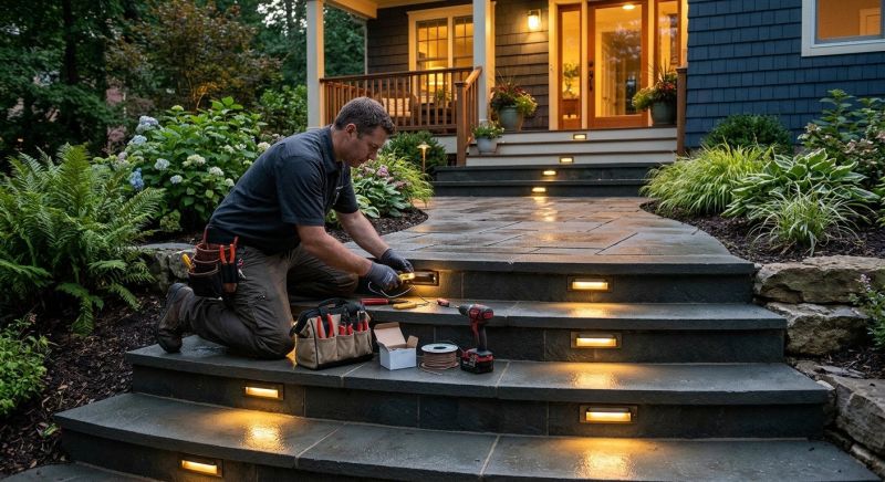 Deck Lights Installation in Alpharetta, GA