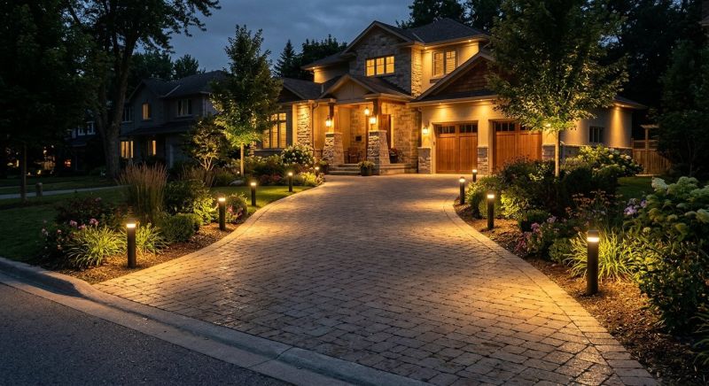 Driveway Lighting Installation in Utah County, UT