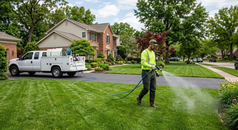 Lawn Spraying in Rockwall, TX
