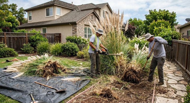 Pampas Grass Control in Aiken, SC