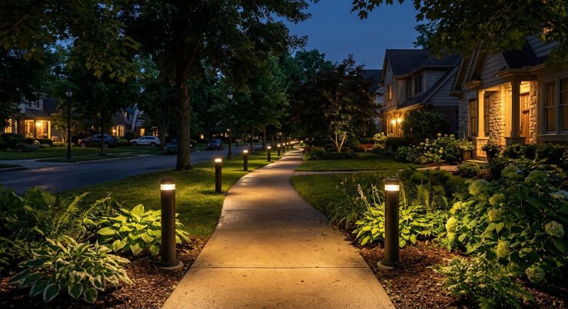 Pathway Lights Installation in Utah County, UT