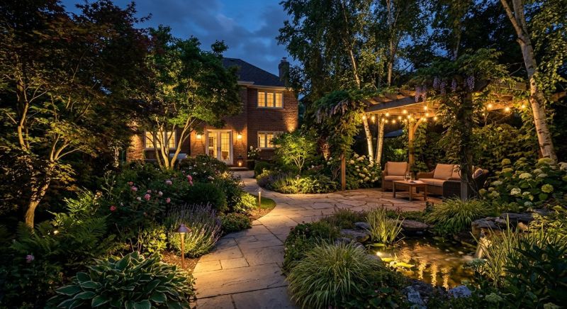 Pond Lighting Installation in Kansas City, MO