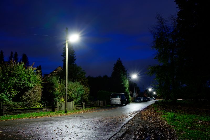 Sidewalk Lighting Installation in Orem, UT